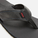 Polo Ralph Lauren Men's Sullivan III Tumbled Leather Sandals - Black