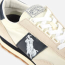 Polo Ralph Lauren Men's Train 90 PP Runner Style Trainers - Egret/White