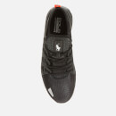 Polo Ralph Lauren Men's Train 200 Runner Style Trainers - Black/White