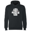 The Flintstones Loyal Order Of Water Buffalo Member Hoodie - Black