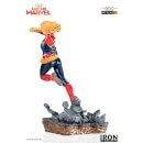 Iron Studios Marvel Comics BDS Art Scale Statue 1/10 Captain Marvel 20 cm