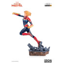 Iron Studios Marvel Comics BDS Art Scale Statue 1/10 Captain Marvel 20 cm