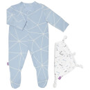 Snüz Baby Sleepsuit and Comforter Gift Set (0-3m) - Geo Breeze