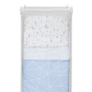 Snüz 3 Piece Bedside Crib Bedding Set - Geo Breeze