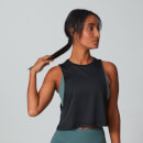 Myprotein Mesh Tech Drop Armhole Tank Top - Black - M