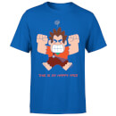 Wreck-it Ralph This Is My Happy Face Men's T-Shirt - Royal Blue