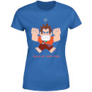 Wreck-it Ralph This Is My Happy Face Women's T-Shirt - Royal Blue