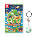 Yoshi's Crafted World + Yoshi's Egg 3D Keychain