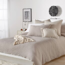 DKNY Geo Jersey Knit Duvet Cover - Mushroom