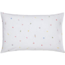 Joules Summer Fruit Stripe Standard Pillowcase - Blue