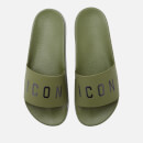 Dsquared2 Men's Icon Slide Sandals - Khaki