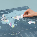 Scratch Map - Rainbow Edition