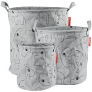 Done by Deer Storage Baskets - Grey (Set of 3)