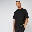Neon Signature T-Shirt - Black