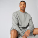 Neon Signature Oversized Crew Sweat - Grey