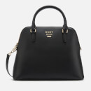 DKNY Women's Whitney Large Dome Satchel Bag - Black