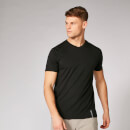 Luxe Classic V-Neck T-Shirt (2 Pack) - Black/Black - S