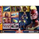 Hot Toys Captain Marvel Movie Masterpiece Action Figure 1/6 Captain Marvel Deluxe Ver. 29 cm