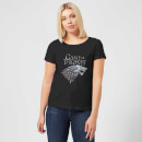 Game of Thrones Metallic House Stark Women's T-Shirt - Black