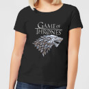Game of Thrones Metallic House Stark Women's T-Shirt - Black