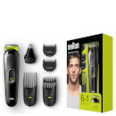 Braun MGK3021 All-in-One Beard and Hair Trimmer- Black/Green