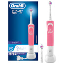 Oral-B Vitality Plus White and Clean Power Handle Electric Toothbrush - Pink