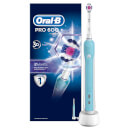 Oral-B Pro 600 3D White and Clean Power Handle Electric Toothbrush - Blue