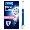 Oral-B Pro 2 Sensi UltraThin Power Handle Electric Toothbrush - Blue