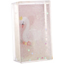 Sass & Belle Freya Swan White Heart Confetti Photo Frame