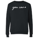 GLOSSYBOX Empowerment Edition Women's Sweatshirt 'You Can' - Black