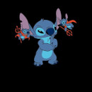 Disney Lilo And Stitch Little Devils Women's T-Shirt - Black