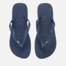 Havaianas Men's Brasil Flip Flops - Navy Blue