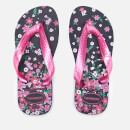 Havaianas Kid's Flores Flip Flops - Navy/Pink