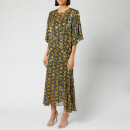 Preen By Thornton Bregazzi Women's Lydia Dress with Slip - Black/Yellow