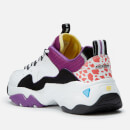 Skechers Women's D'Lites 3.0 Sea and Islands Trainers - White/Purple