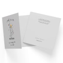 I Want To Be Like Mummy When I'm Older Square Greetings Card (14.8cm x 14.8cm)