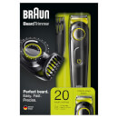 Braun BT3021 Beard Trimmer and Hair Clipper - Black/Volt Green