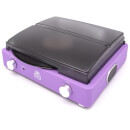 GPO Stylo II Turntable with AUX in for MP3 Connection - Lilac