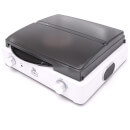 GPO Stylo II Turntable with AUX in for MP3 Connection - Chalk White