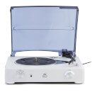 GPO Stylo II Turntable with AUX in for MP3 Connection - Chalk White