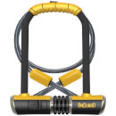 OnGuard Bulldog Standard Shackle U-Lock/Cable Combo - 115mm x 230mm x 13mm