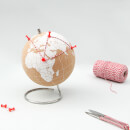 White Cork Globe - Small