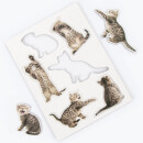 Action Cat Fridge Magnets