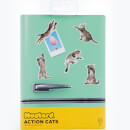 Action Cat Fridge Magnets