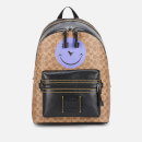 Coach Signature Smiley Academy Backpack with Rexy By Yeti Out - JI/Khaki