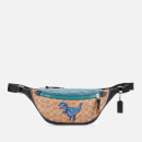 Coach Signature Rivington Belt Bag with Rexy by Zhu Jingyi - JI/Khaki