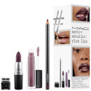 MAC Matte and Metallic Exclusive Lip Kit - Plum Lips