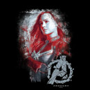 Avengers Endgame Captain Marvel Brushed Men's T-Shirt - Black