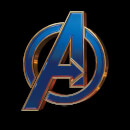 Avengers Endgame Heroic Logo Men's T-Shirt - Black