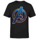 Avengers Endgame Heroic Logo Men's T-Shirt - Black